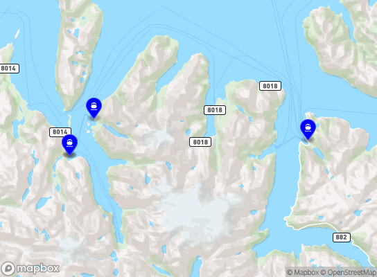 Tverrfjord - Øksfjord