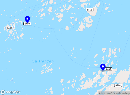 Lomsøya (Sula) - Dyrøy (Frøya)